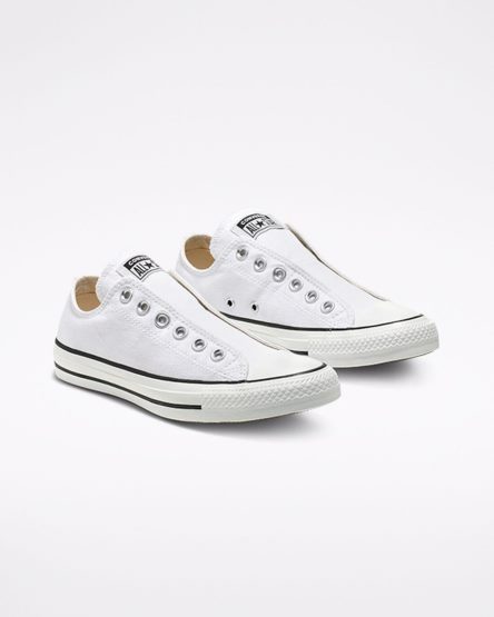 Slip On Tenisky Converse Chuck Taylor All Star Panske Biele Čierne Biele | SK OXNHA8